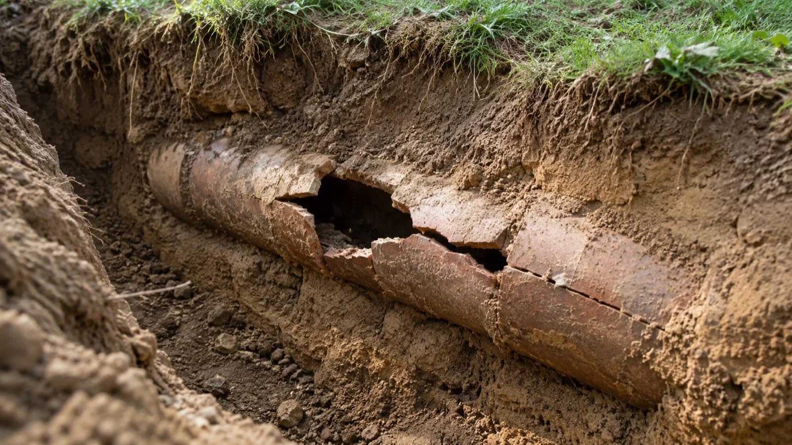 What Causes a Drain to Crack or Collapse?