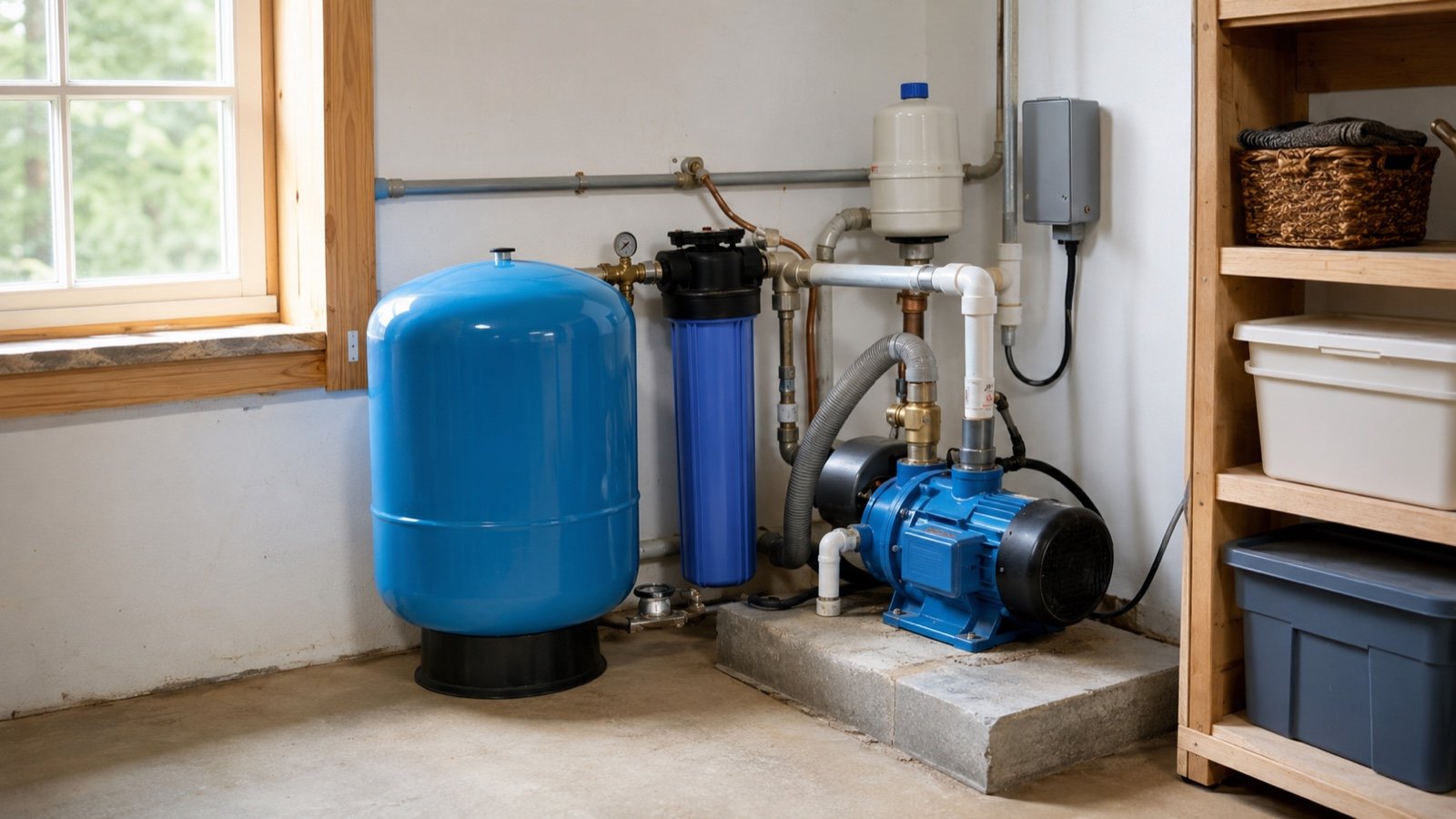 Cottage Water Systems: Well Pumps and Pressure Tanks Explained