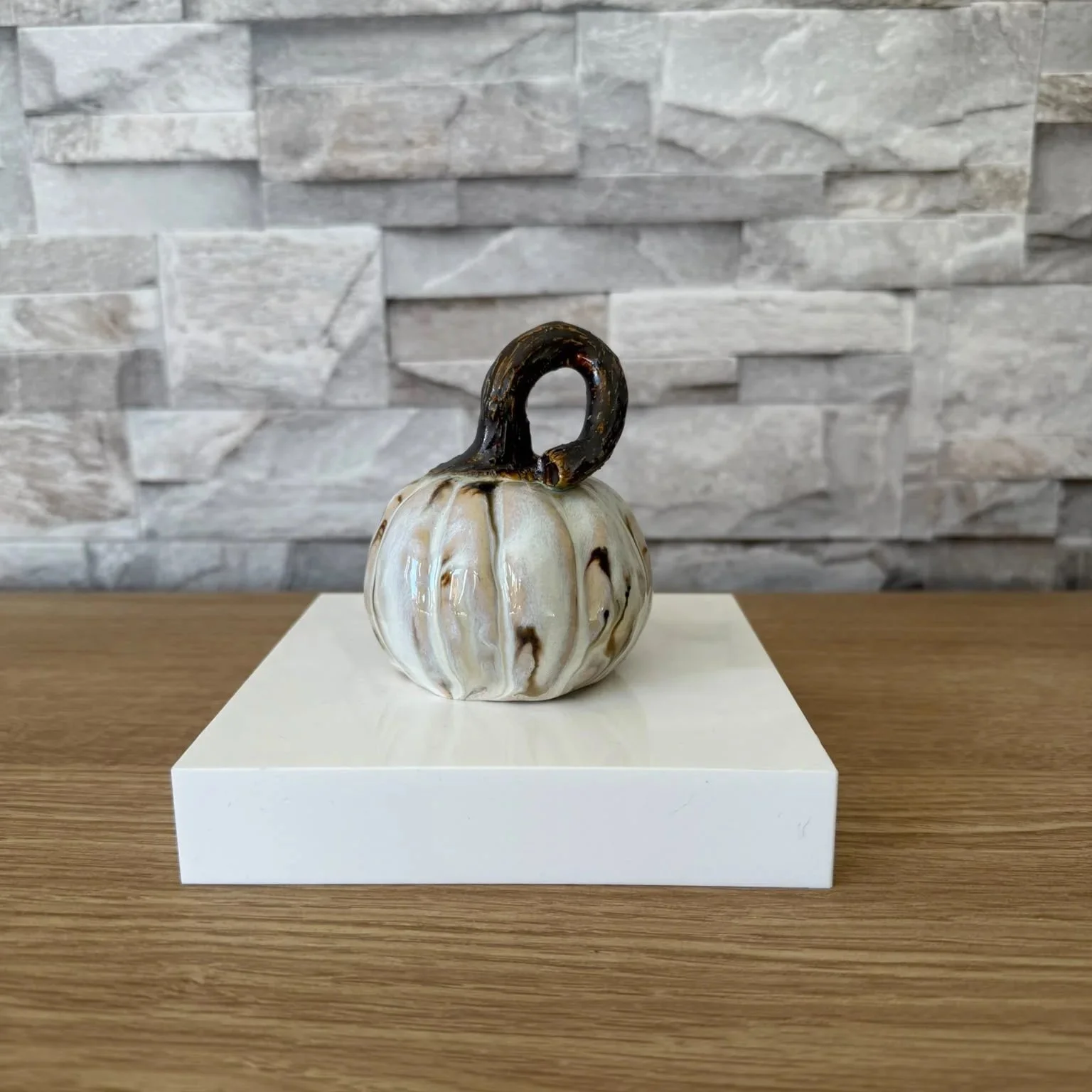 Vanilla Spice Ceramic Pumpkin