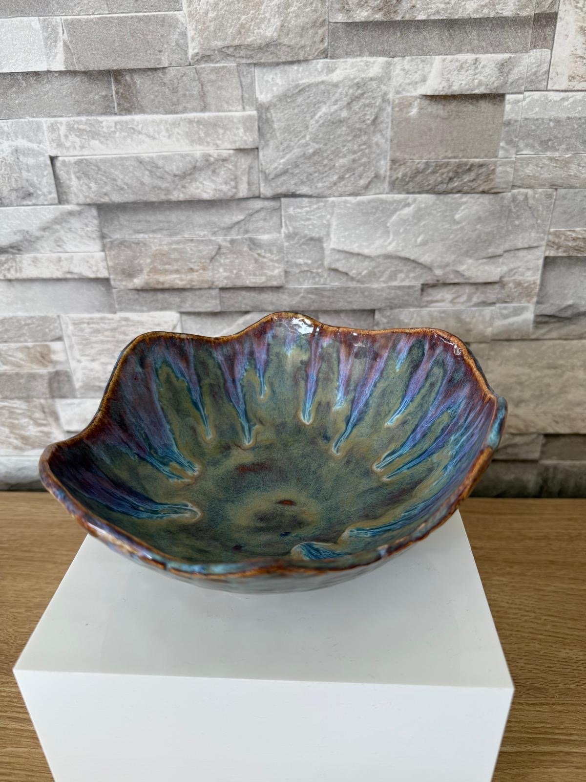 Heather Sculptural Bowl