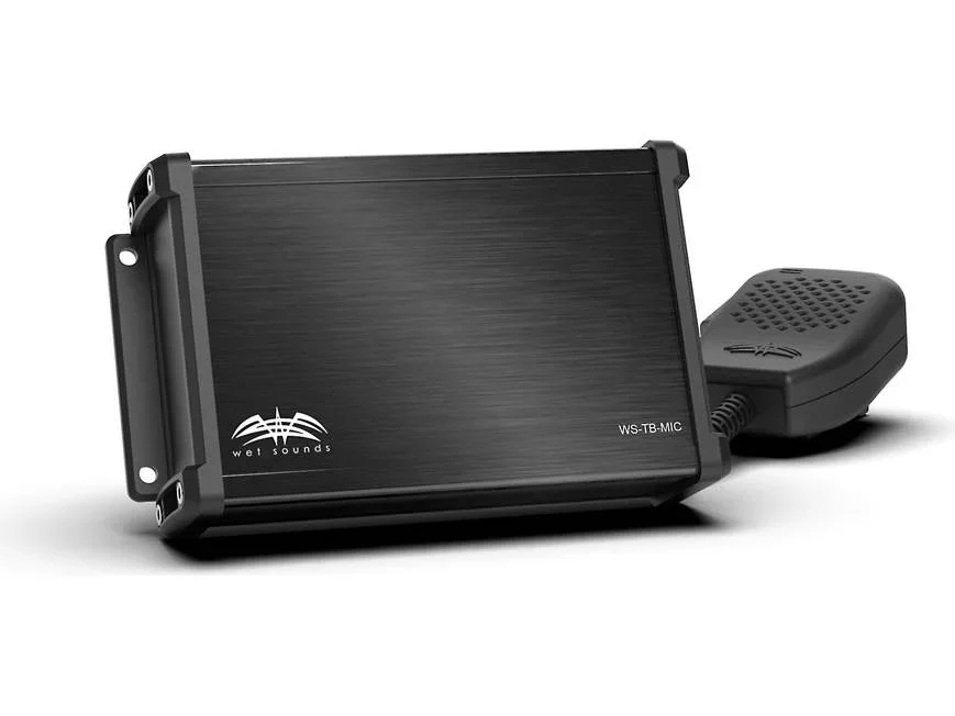 Wet Sounds WS-TB-MIC - Talkback Microphone with Adjustable Mic Gain