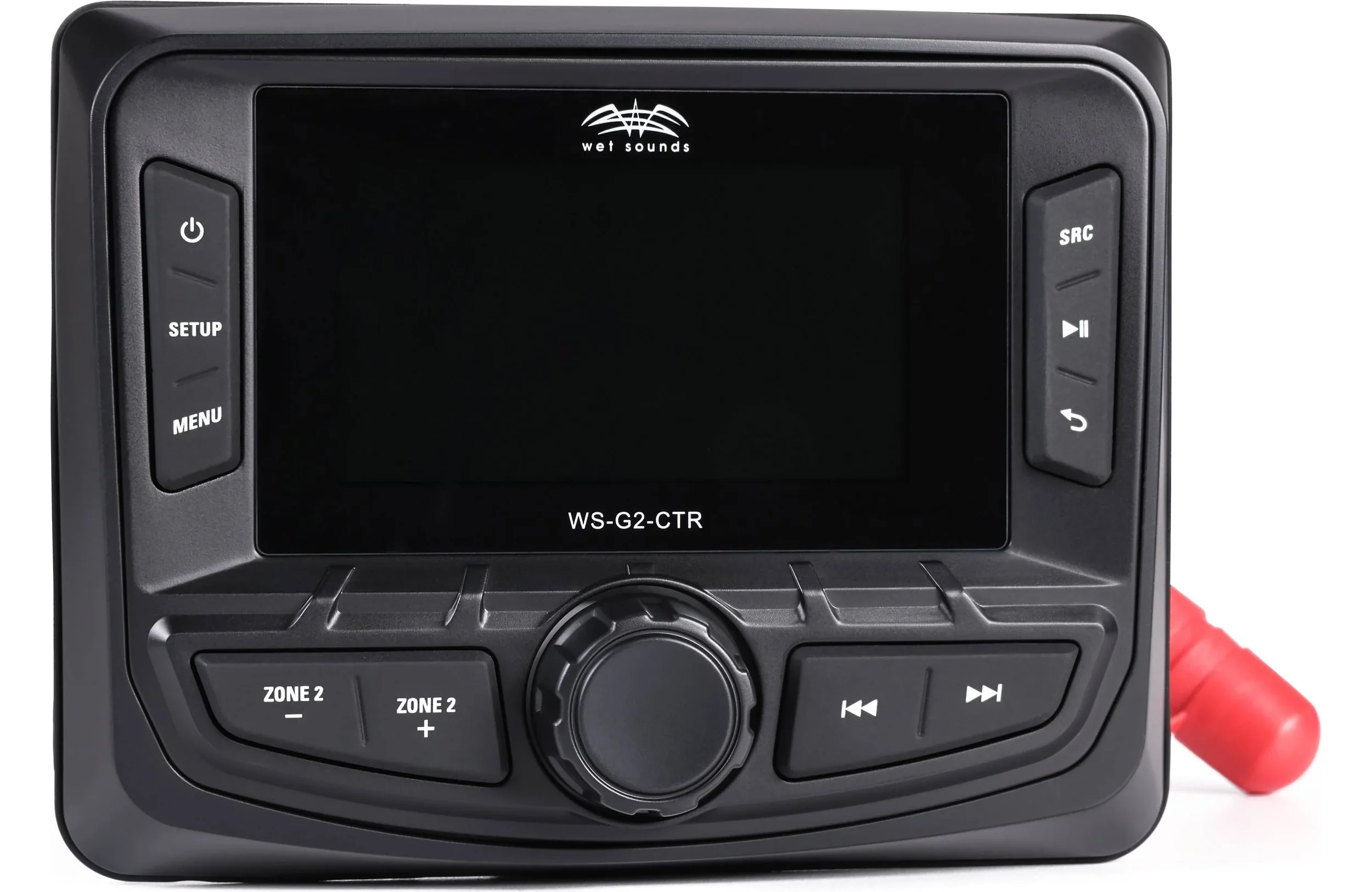Wet Sounds WS-G2-CTR - Wet Sounds Wired Transom / Auxiliary Remote (Color Display)