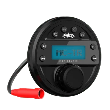 Wet Sounds MC-TR - Transom Remote with single line LCD display