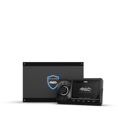 Wet Sounds WS-MC-1 - Media Center 1 which includes the MC-BB Black Box and the MC-MD Marine Display in a kit