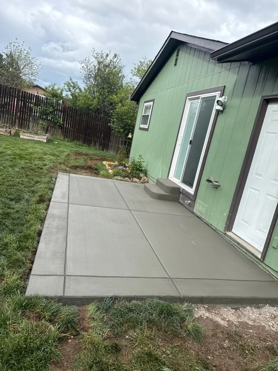 Concrete Patio