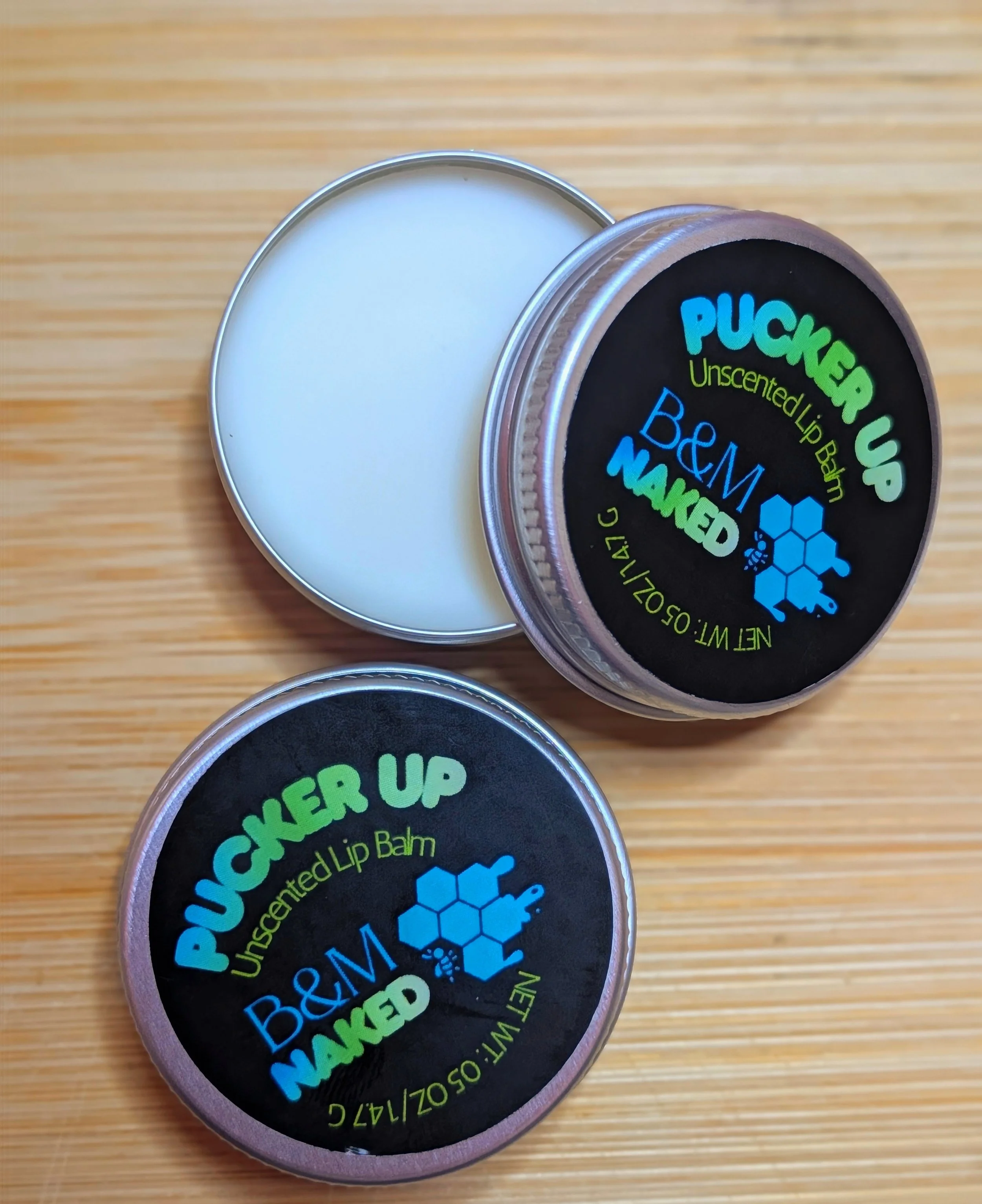 Pucker Up Unscented Circle Lip Tin