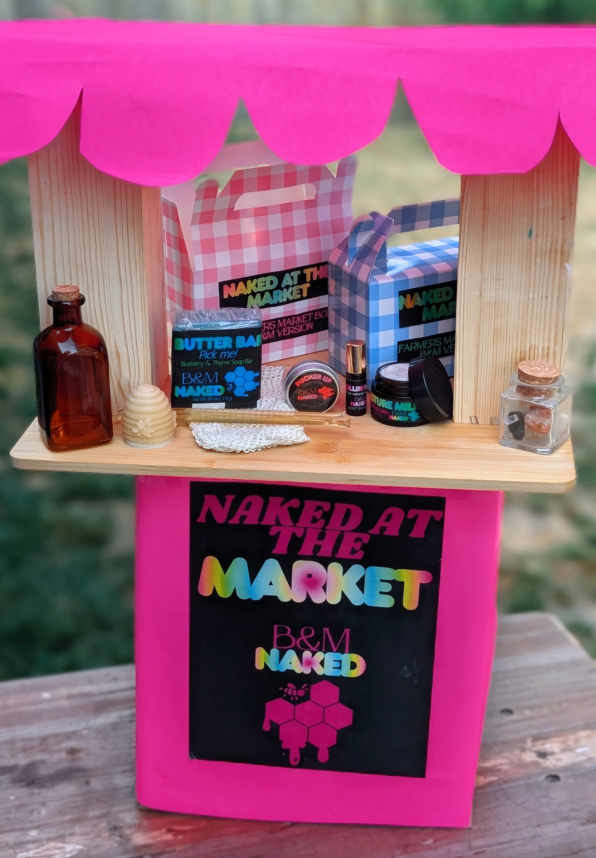 Naked at the Market Box
