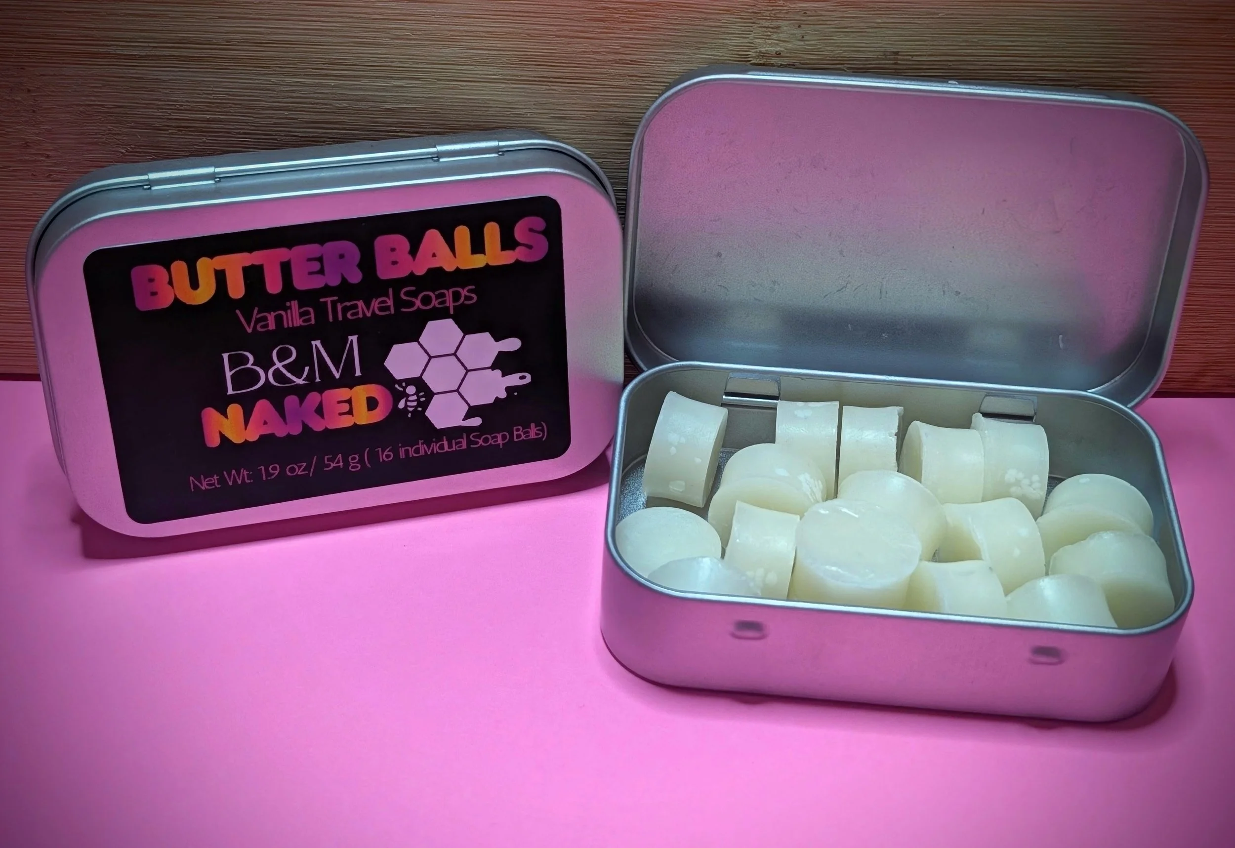 Butter Balls - Travel Soaps Vanilla