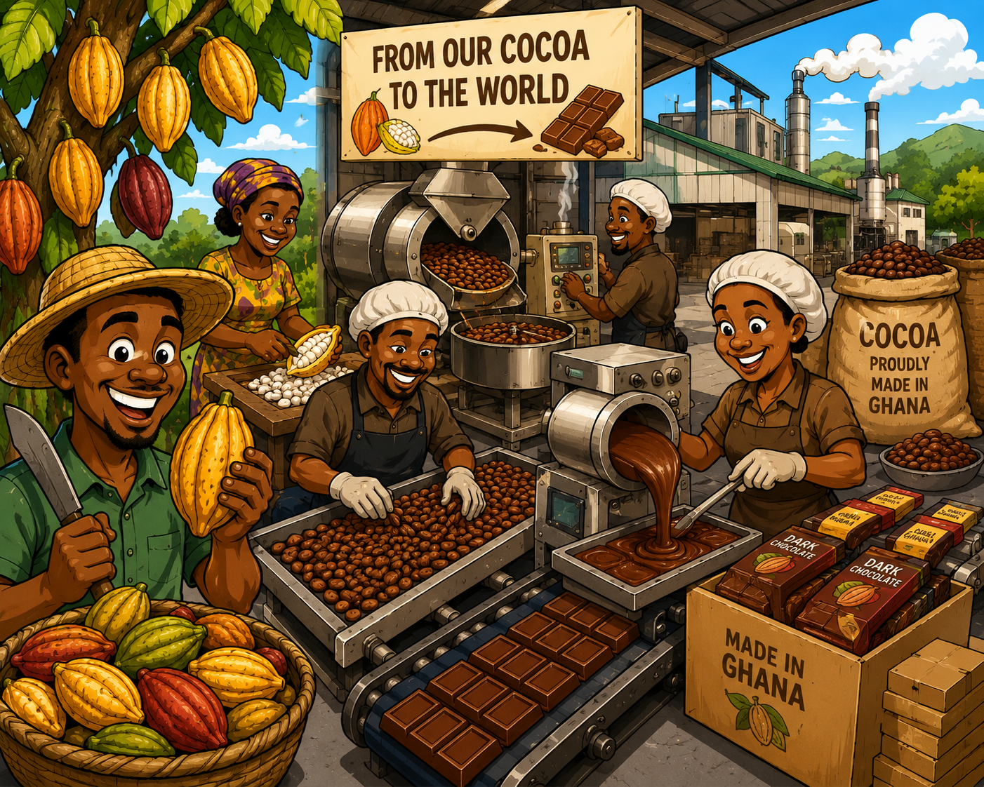 The Hidden Power of Local Manufacturing: Why Making More in Ghana Matters