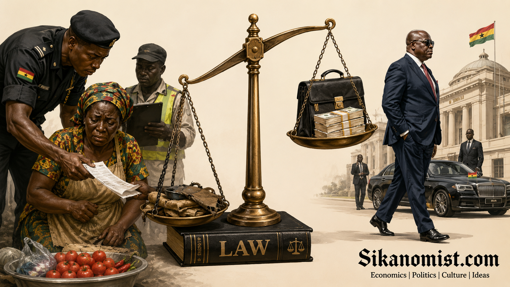 When the Law Is Strong Against the Weak but Weak Against the Powerful