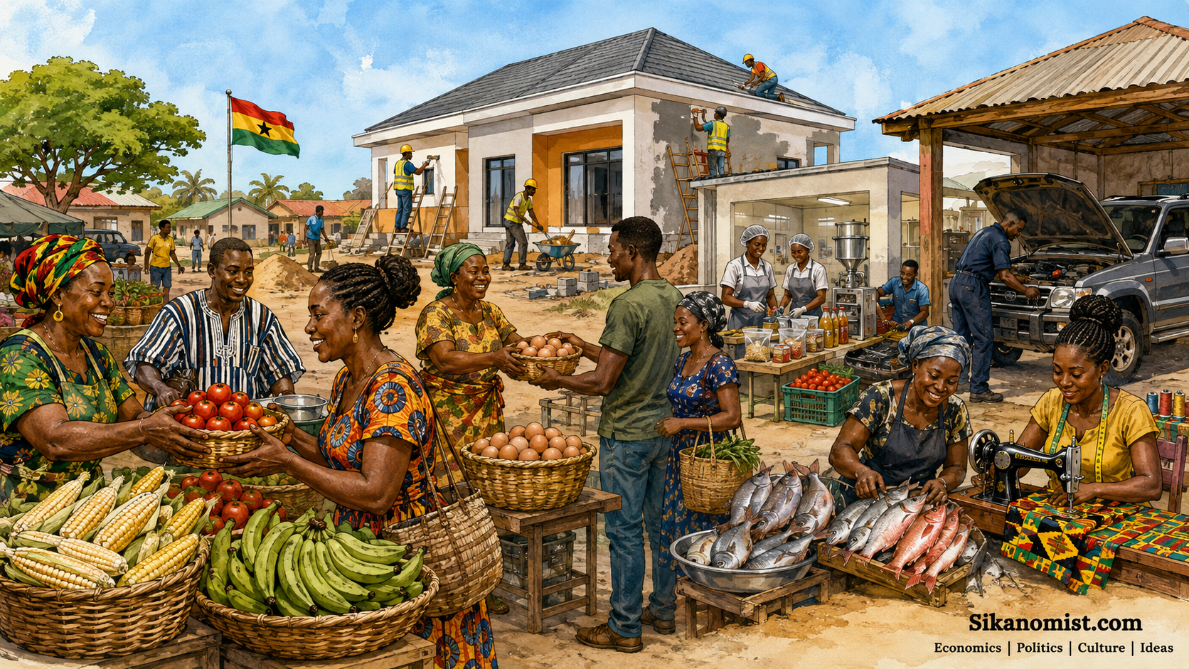 Ghana’s Economy Is More Than What It Exports