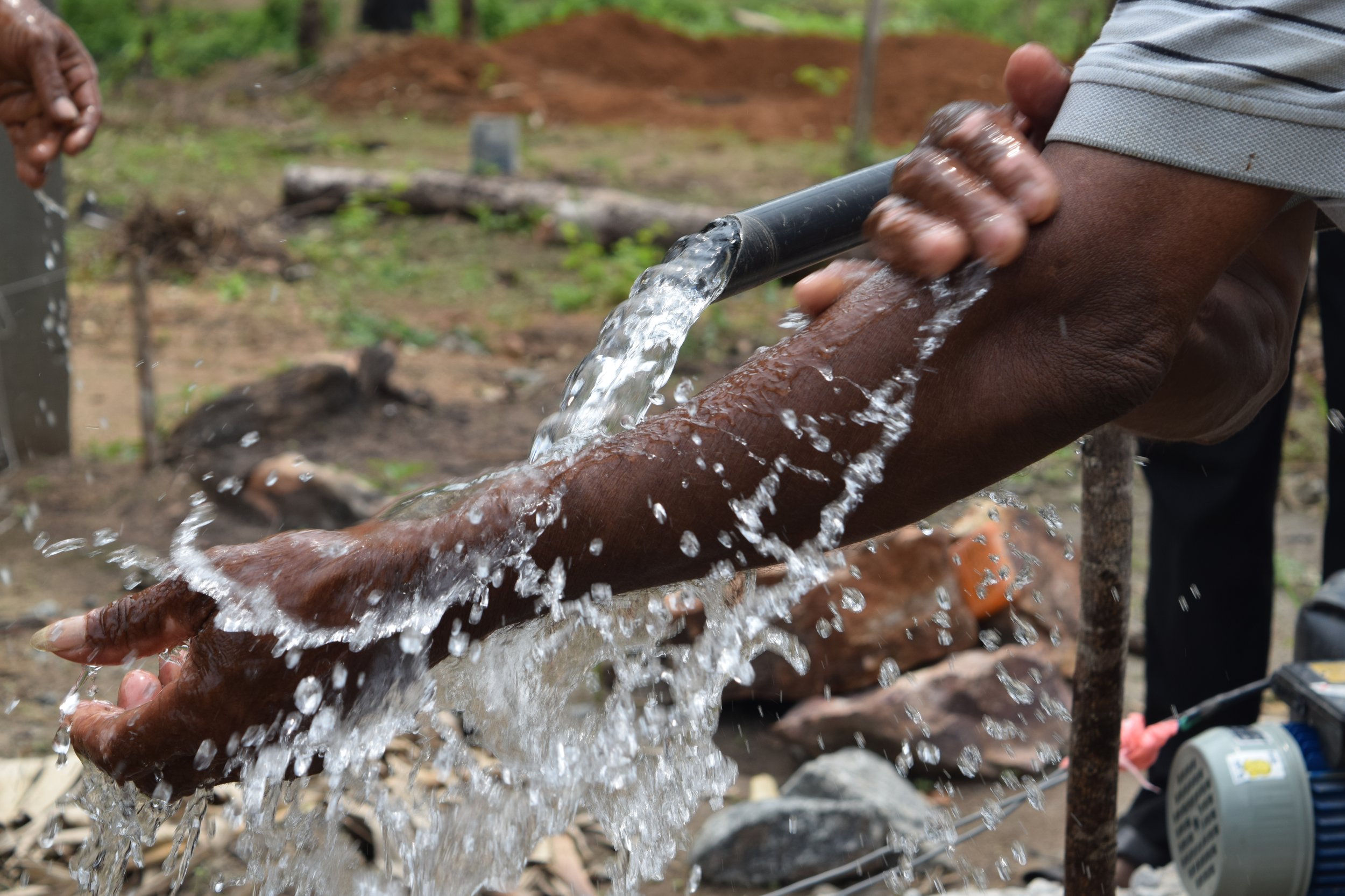 Tube Well in use