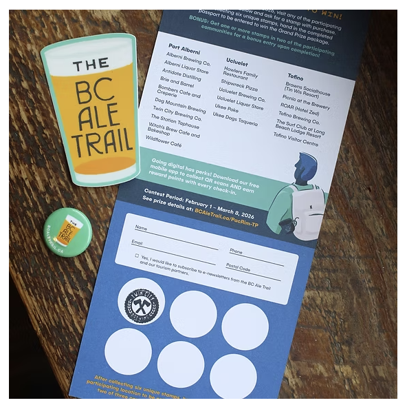 BC Ale Trail launches 2026 Winter Tasting Passports 