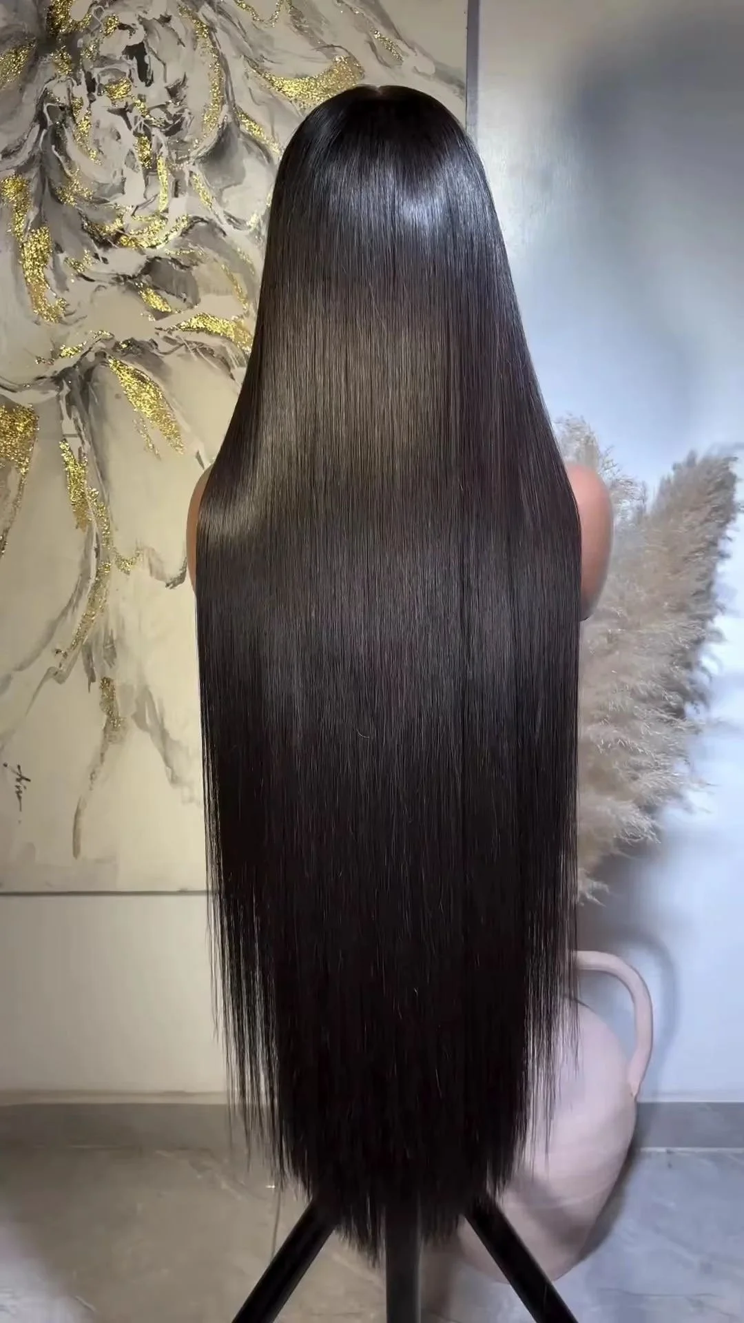 Bone-Straight Wig