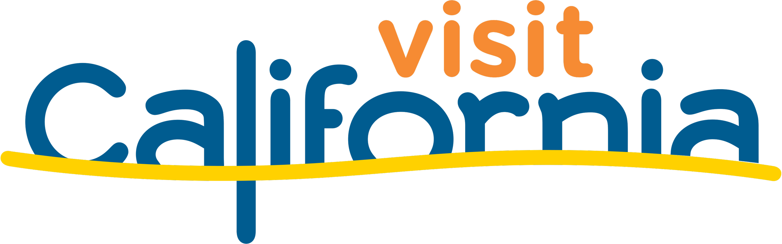 Visit California logo