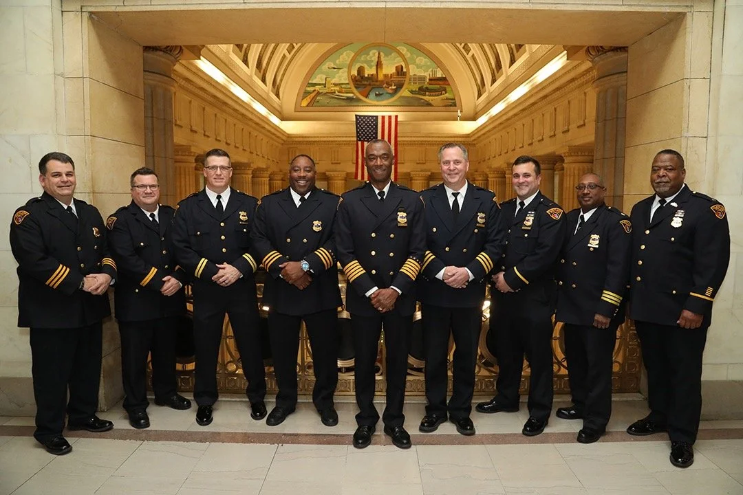 A huge thank you to the Cleveland Police Department who continue to support us every day