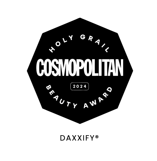 Cosmopolitan Holy Grail Beauty Award logo for 2024 by Daxxify.