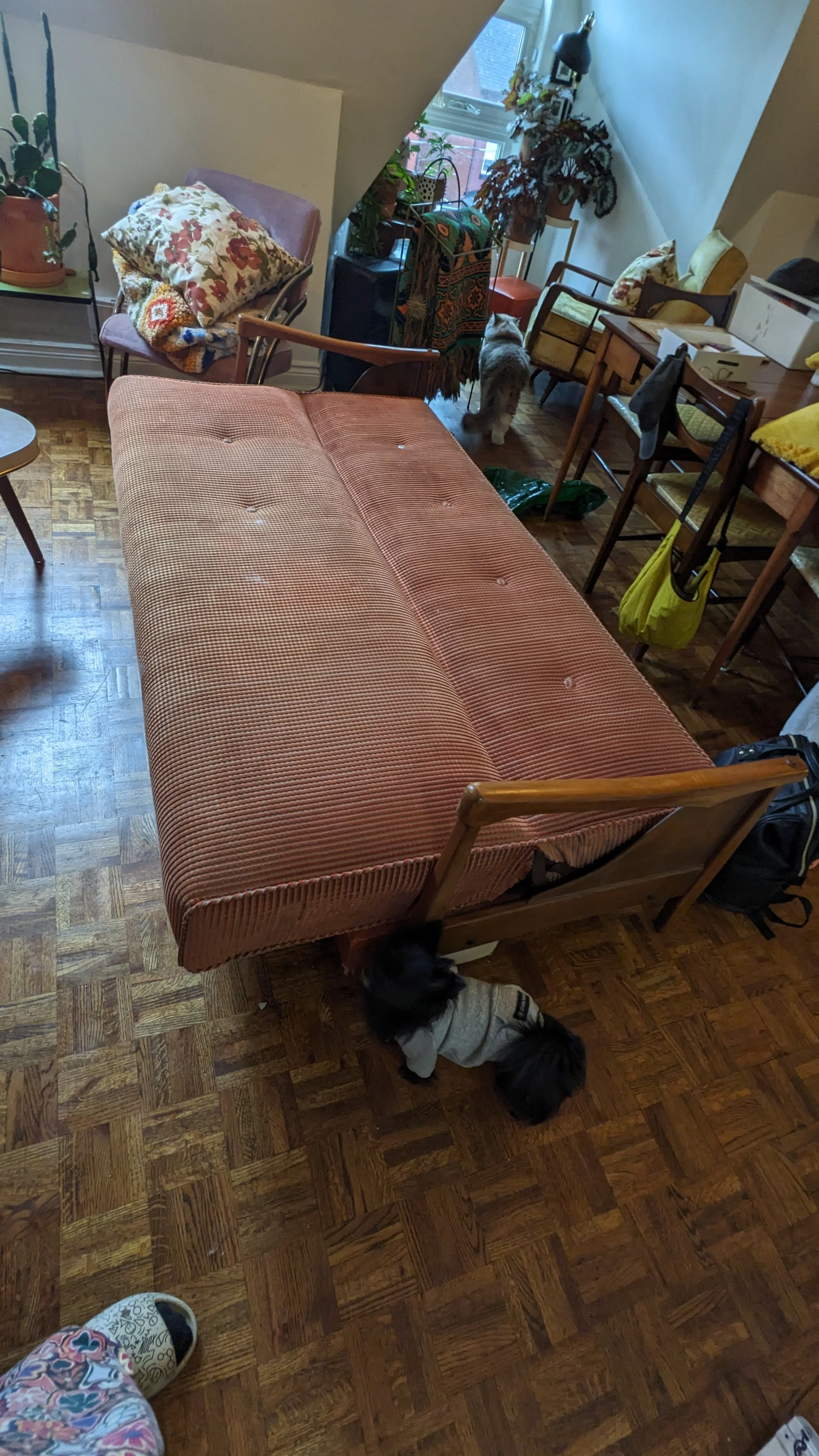 and it lies flat! 
