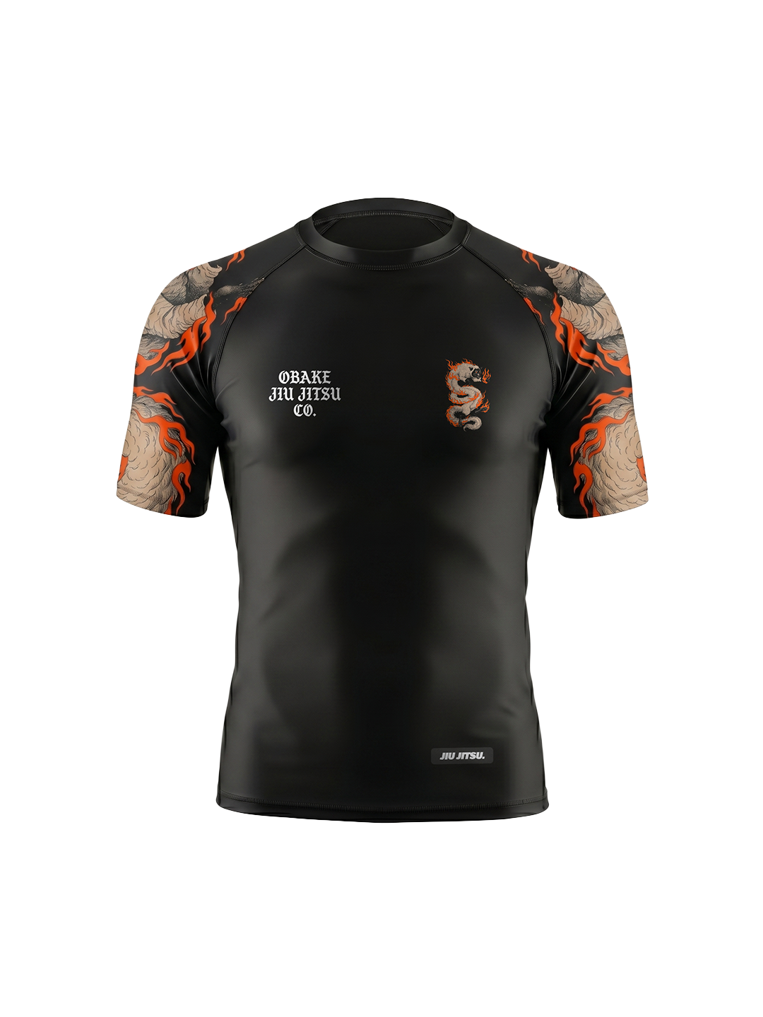 Rashguard 'Obake The calmest bites the hardest'