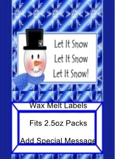 Blue Snowman Wax Melt Label 1.jpg