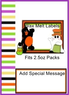 Beary Halloween Stripes Wax Melt Label 1.jpg