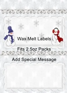 Christmas Snow Flakes Wax Melt Label 1.jpg
