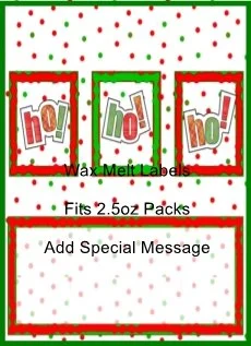 Christmas Ho Ho Ho Wax Melt Label 1.jpg