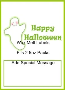Ghost Halloween Green Wax Melt Label 1.jpg
