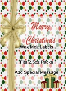 Gold Christmas Bow Wax Melt Label 1.jpg