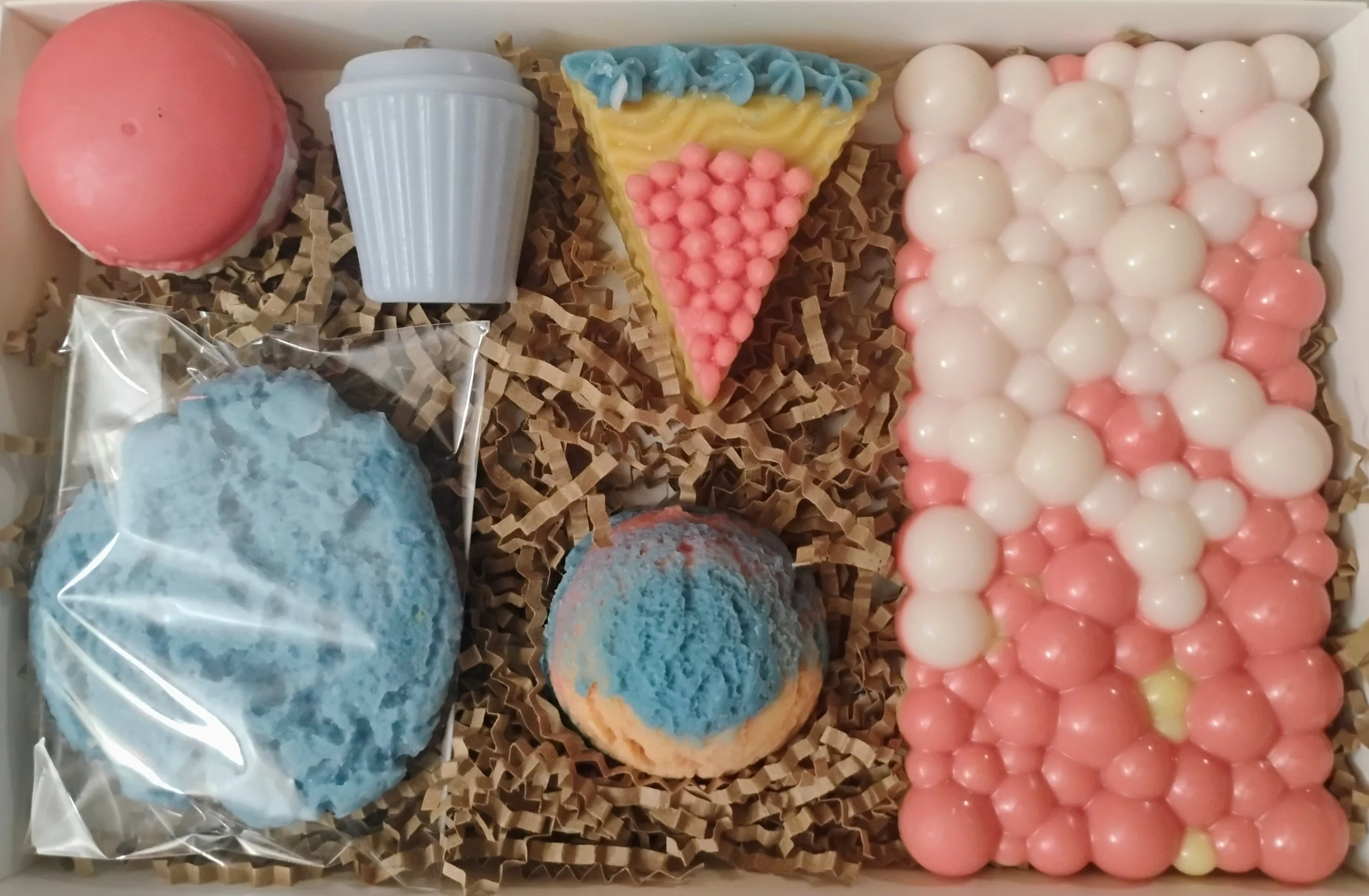 Dessert Box Blue Cookie Wax Melt Gift Set