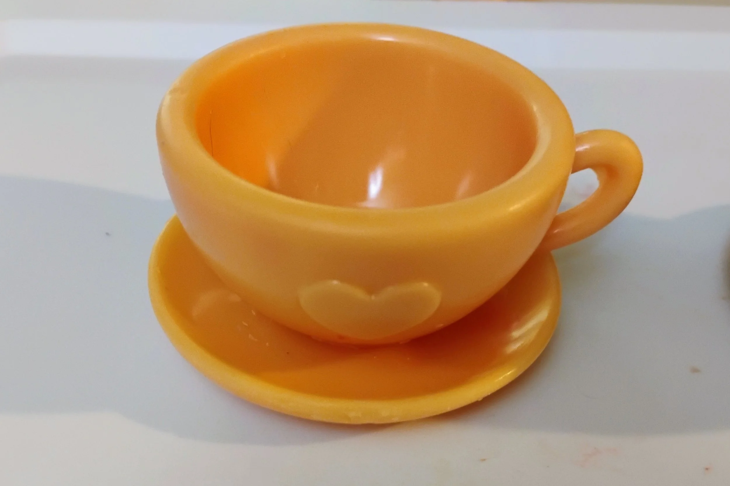 Heart Teacup w/or w/out Saucer Wax Melt Box Set