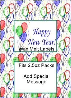 Happy New Year's Balloons Wax Melt Label 1.jpg