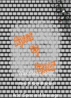 Halloween Brick Wall Message Wax Melt Label 1.jpg