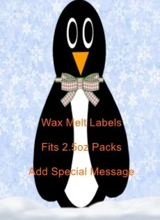 Penguin Blue Flakes Wax Melt Label 1.jpg