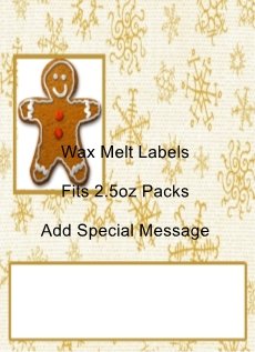Ginger Bread Man Wax Melt Label 1.jpg