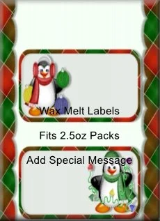 Holiday Penguin Fun Wax Melt Label 1.jpg