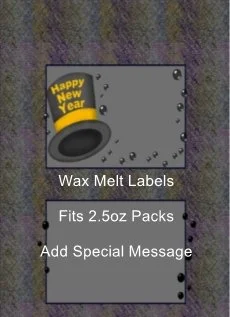 Happy New Year's Grey Wax Melt Label 1.jpg