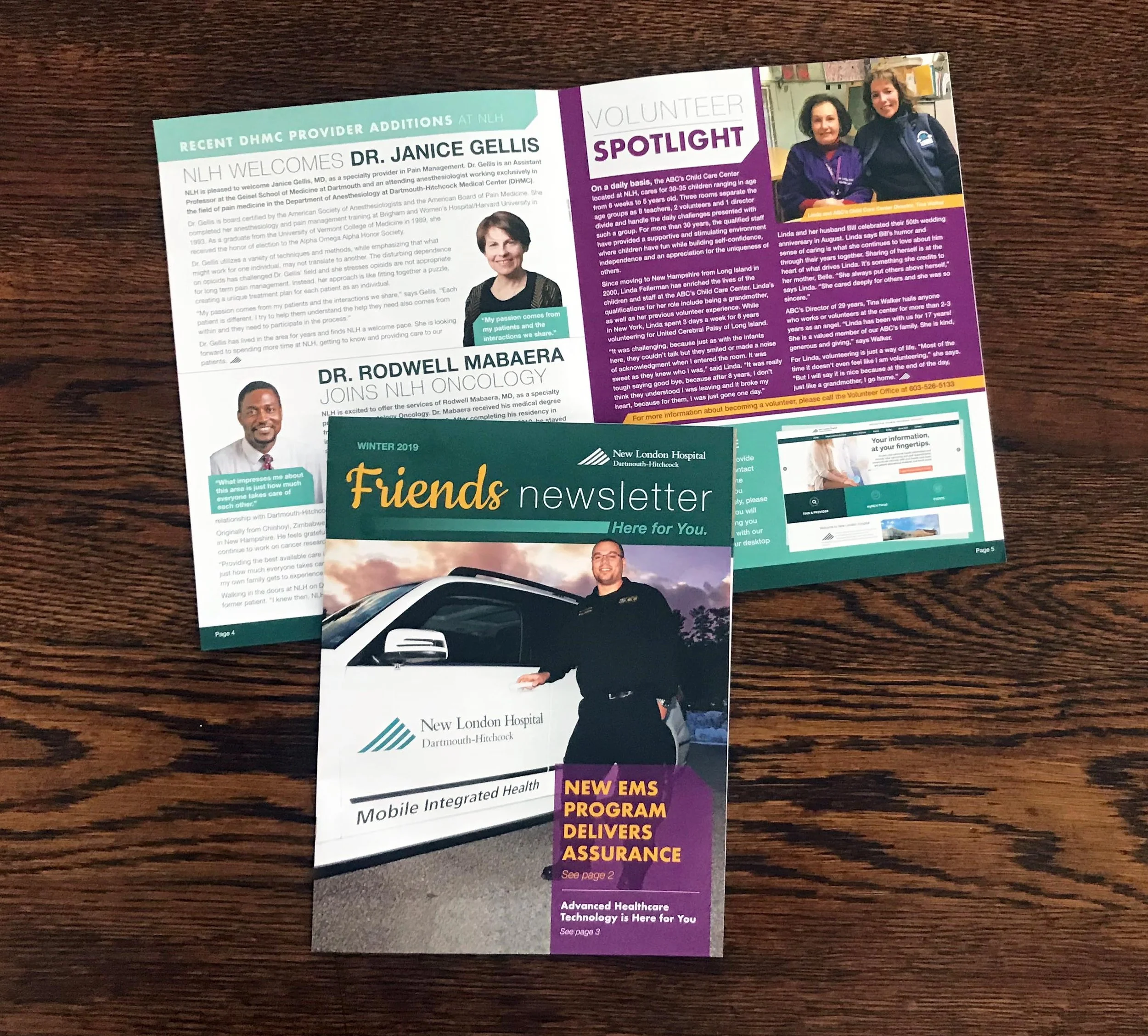 New London Hospital Print Work