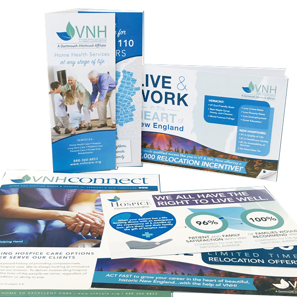 Visiting Nurse & Hospice Print Work