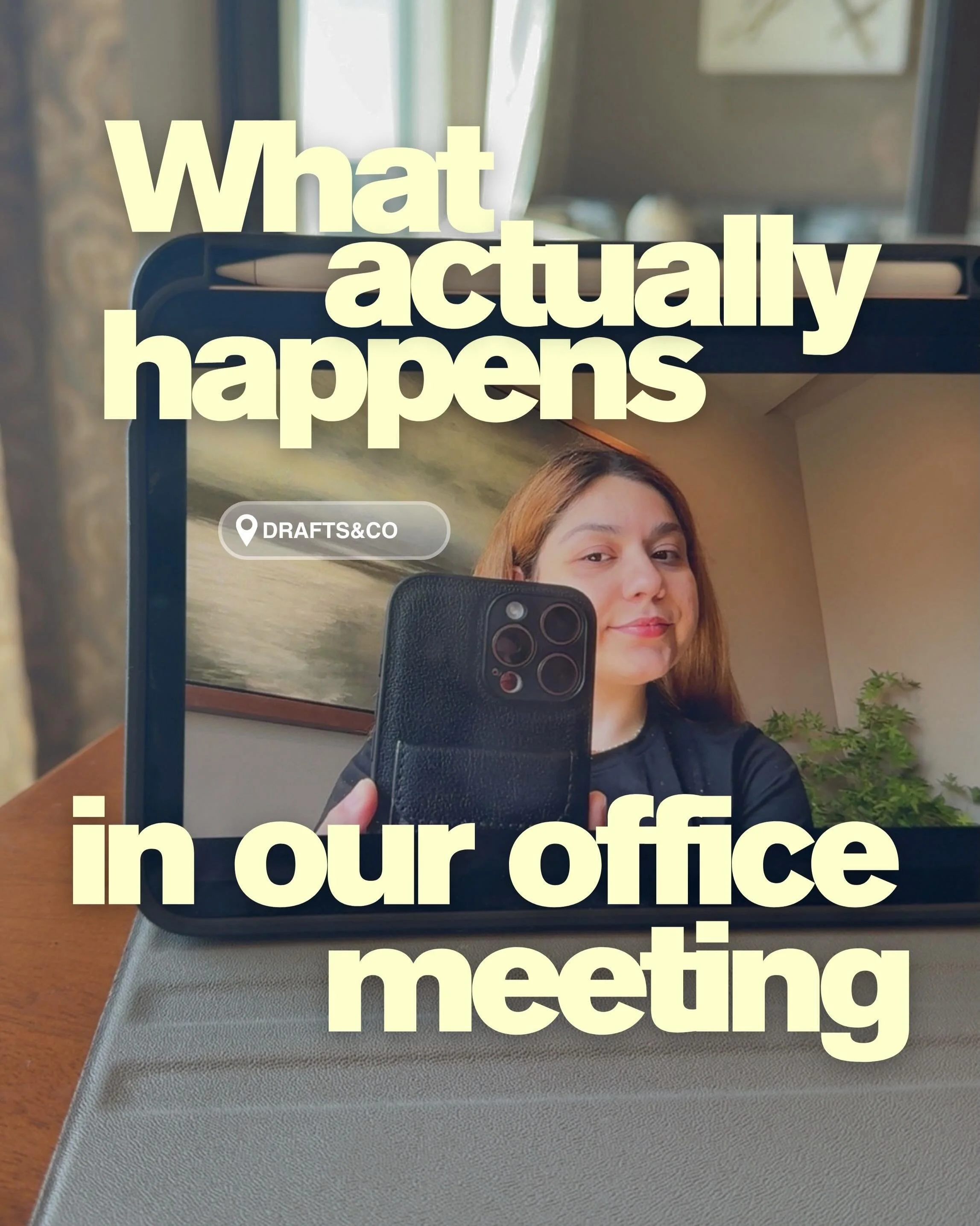 Your Social Media vision turned into reality happen in rooms like this one where someone (you) finally decided their vision deserved more than a Canva template and a logo they made at midnight or cohesive socials 
🥥 I&rsquo;ve sat across from women 