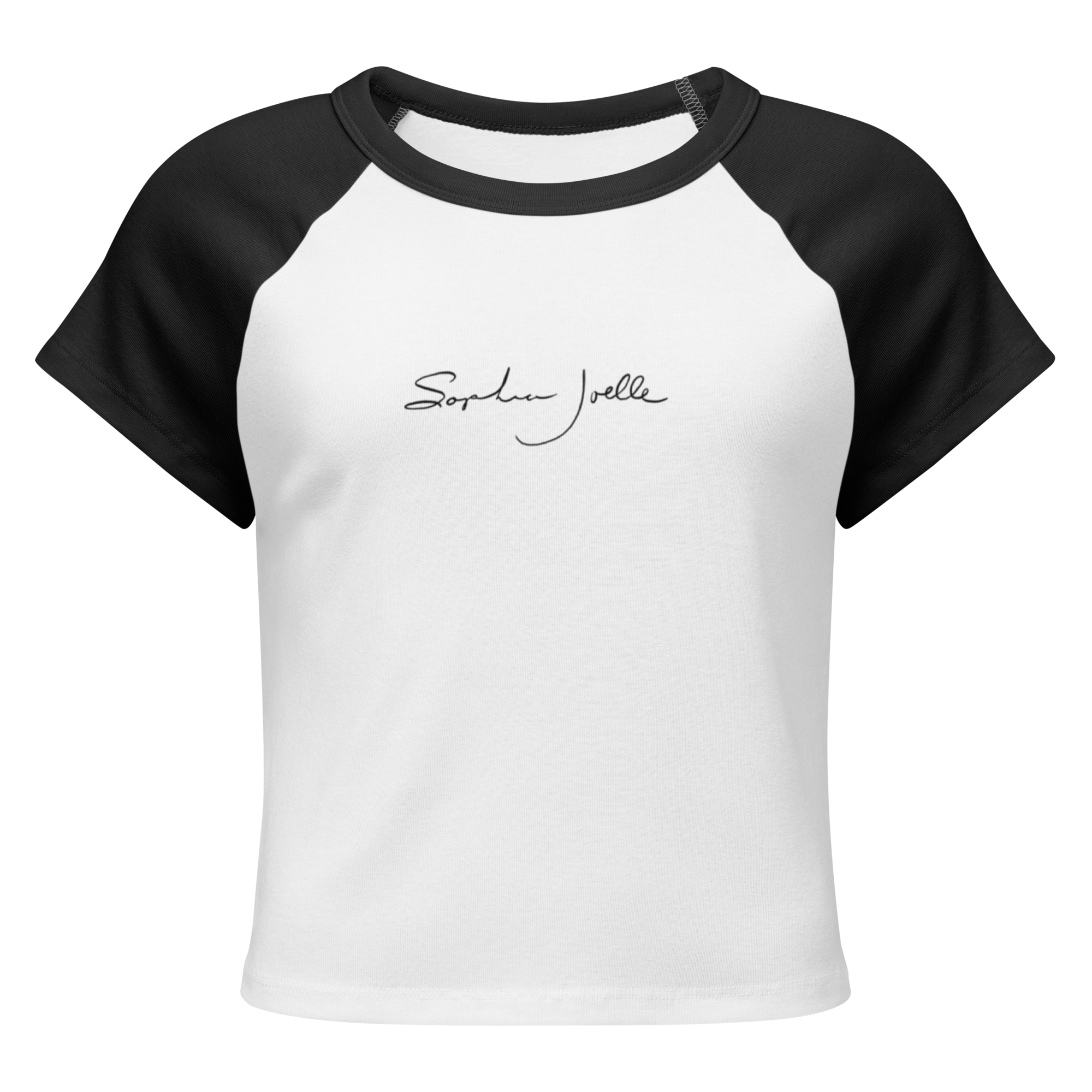 womens-micro-rib-raglan-baby-tee-white-black-front-6a34d97822e8b.png
