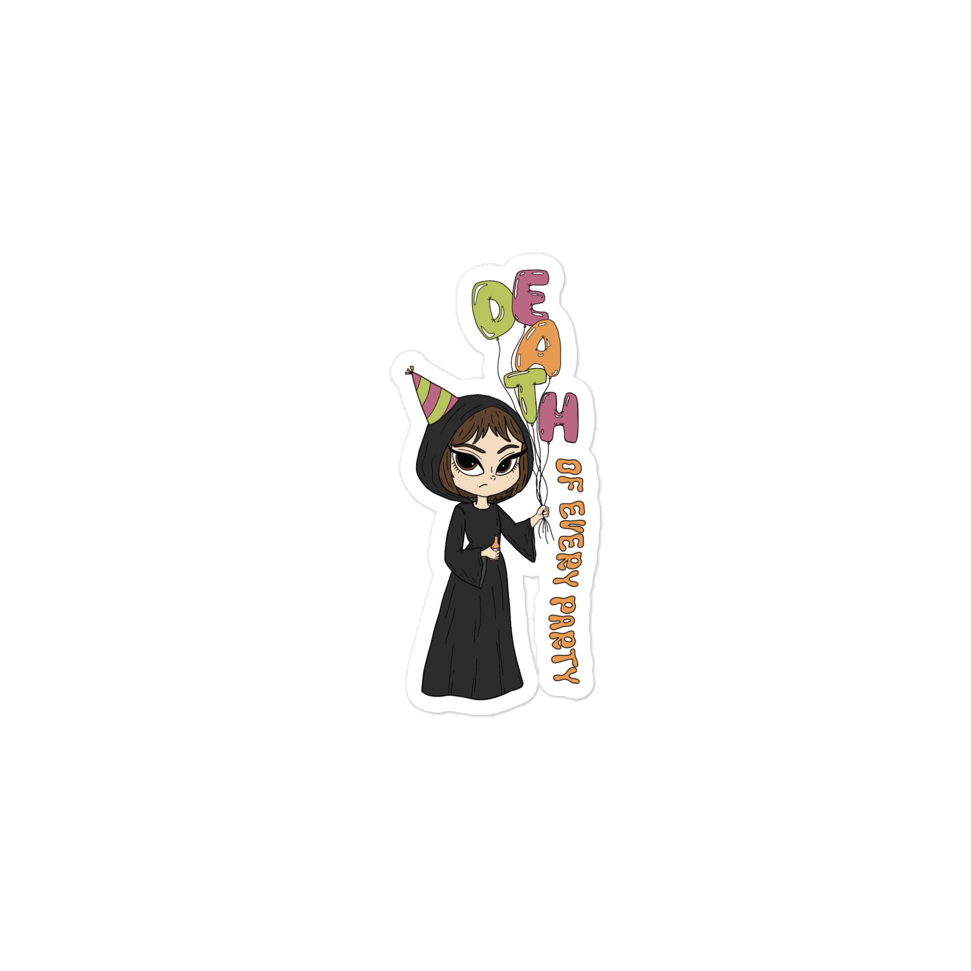 Death Of Every Party Sticker