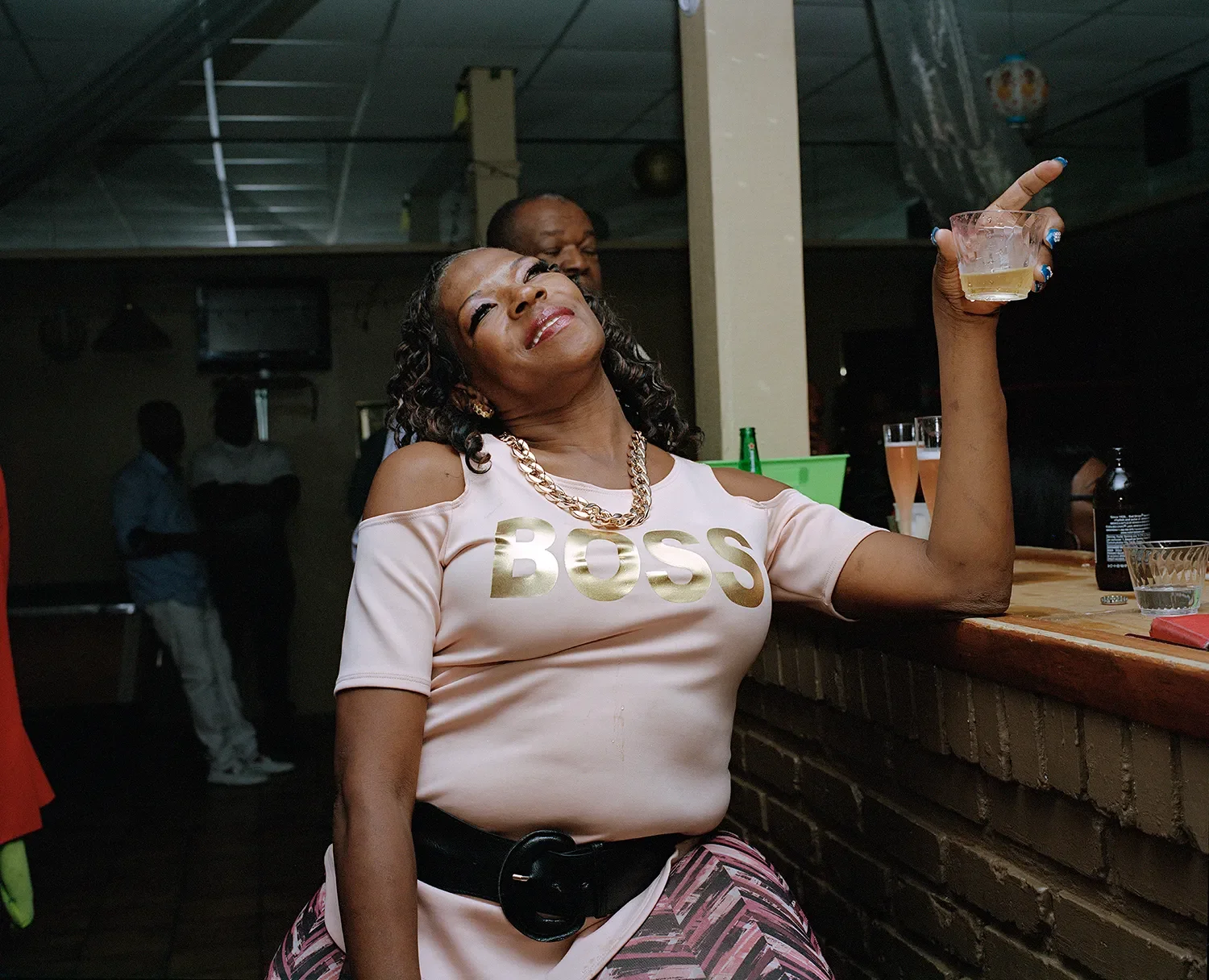 Angie at a New Years Eve party in Pahokee.