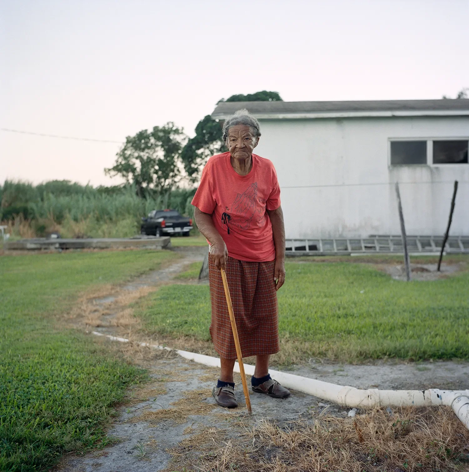 Ms. Burke, a 98 year old resident of the first settlement in the Glades, Lake Harbor.