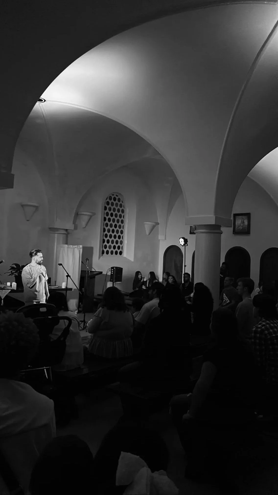 Forever Altr'd Worship Event Man Singing Original Song