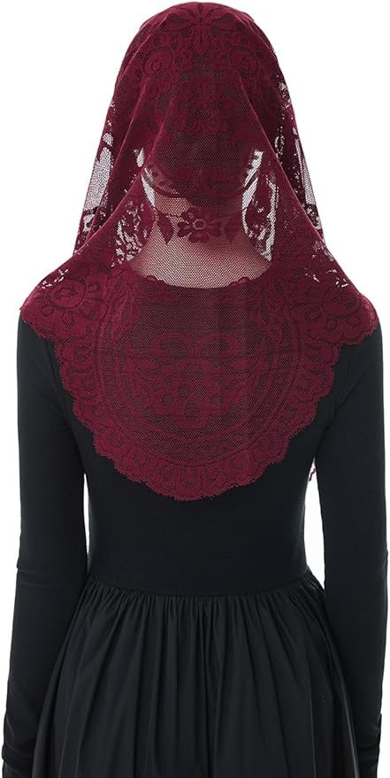 (Girls Burgundy) Veil