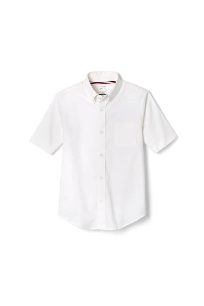 (Boys White Winter Uniform) Oxford Short Sleeve