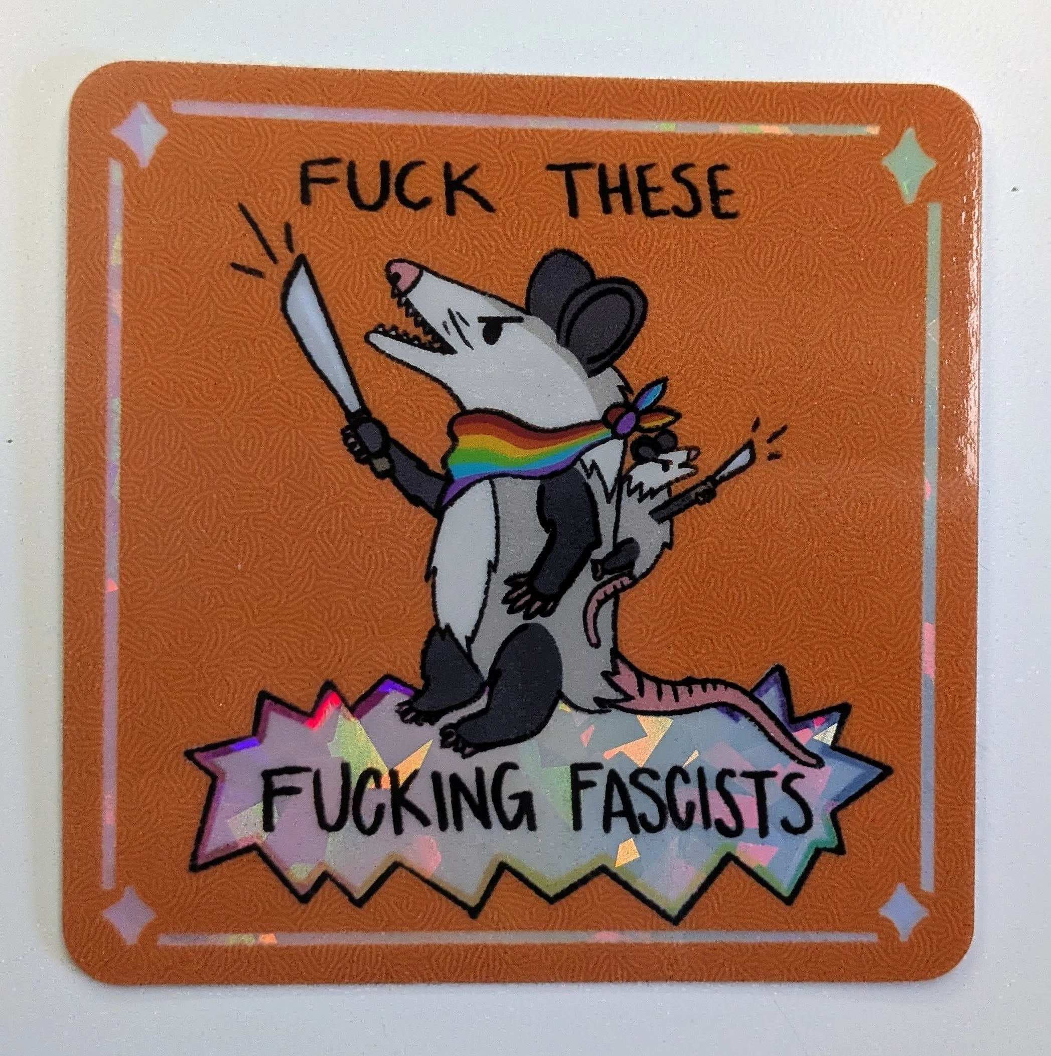 Opossum Sticker