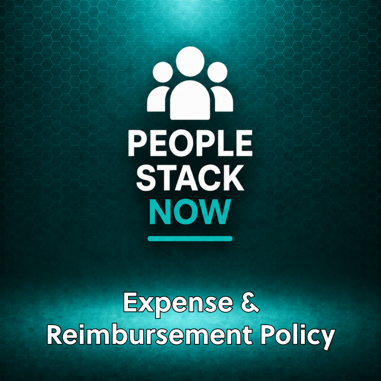 Expenses & Reimbursement Policy Template | Multi-Jurisdiction | People Stack Now