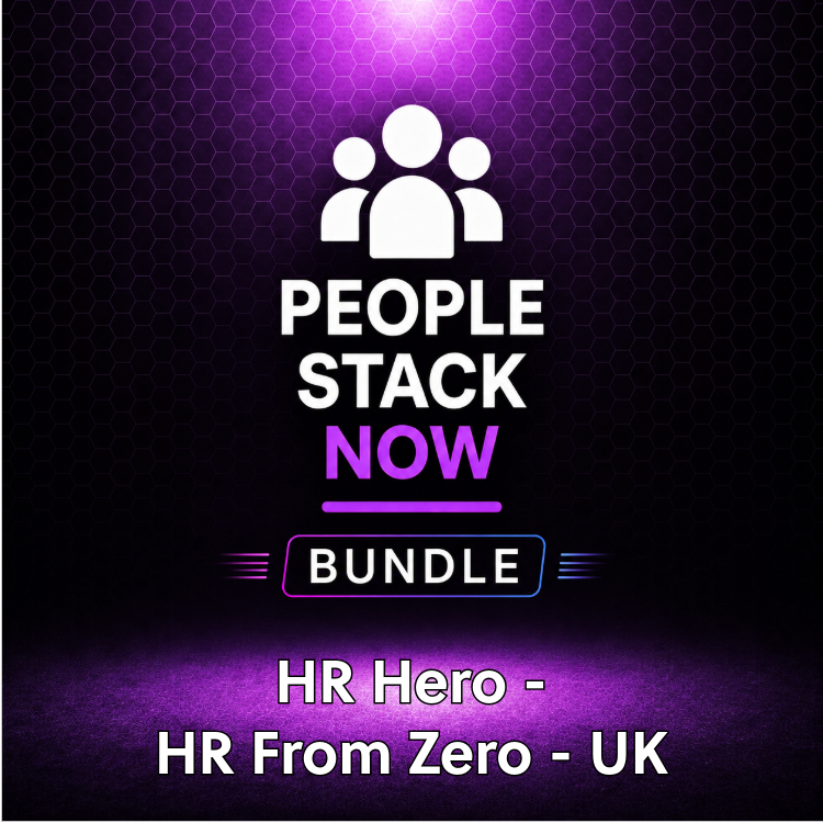 HR Hero - HR from Zero - UK — Starter Bundle for First HR Hires | People Stack Now